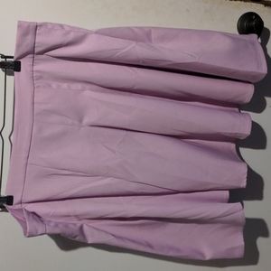 Shein lilac pleated skirt never worn 3xl